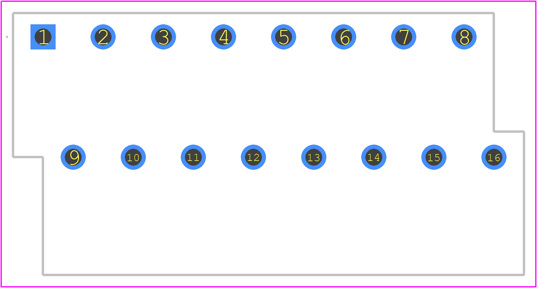 1842270 - Phoenix Contact PCB footprint - Other - Other - 1842270-3