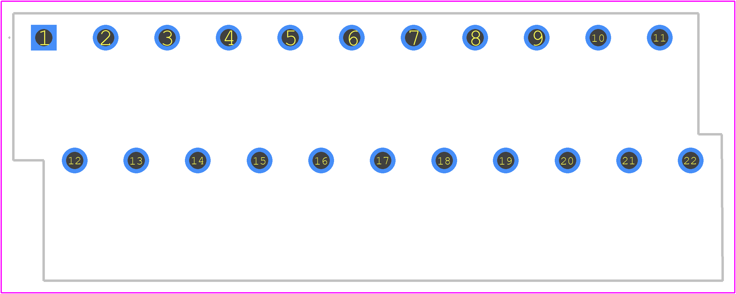 1842306 - Phoenix Contact PCB footprint - Other - Other - 1842306-1