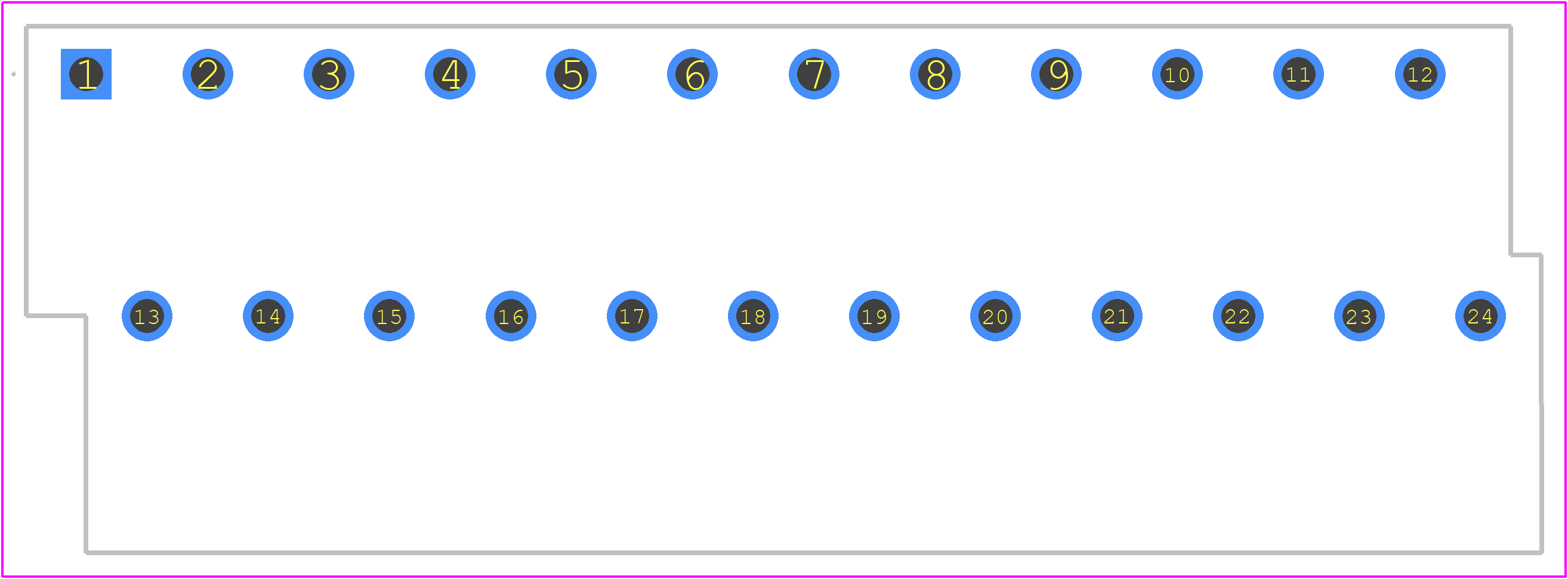 1842319 - Phoenix Contact PCB footprint - Other - Other - 1842319-3