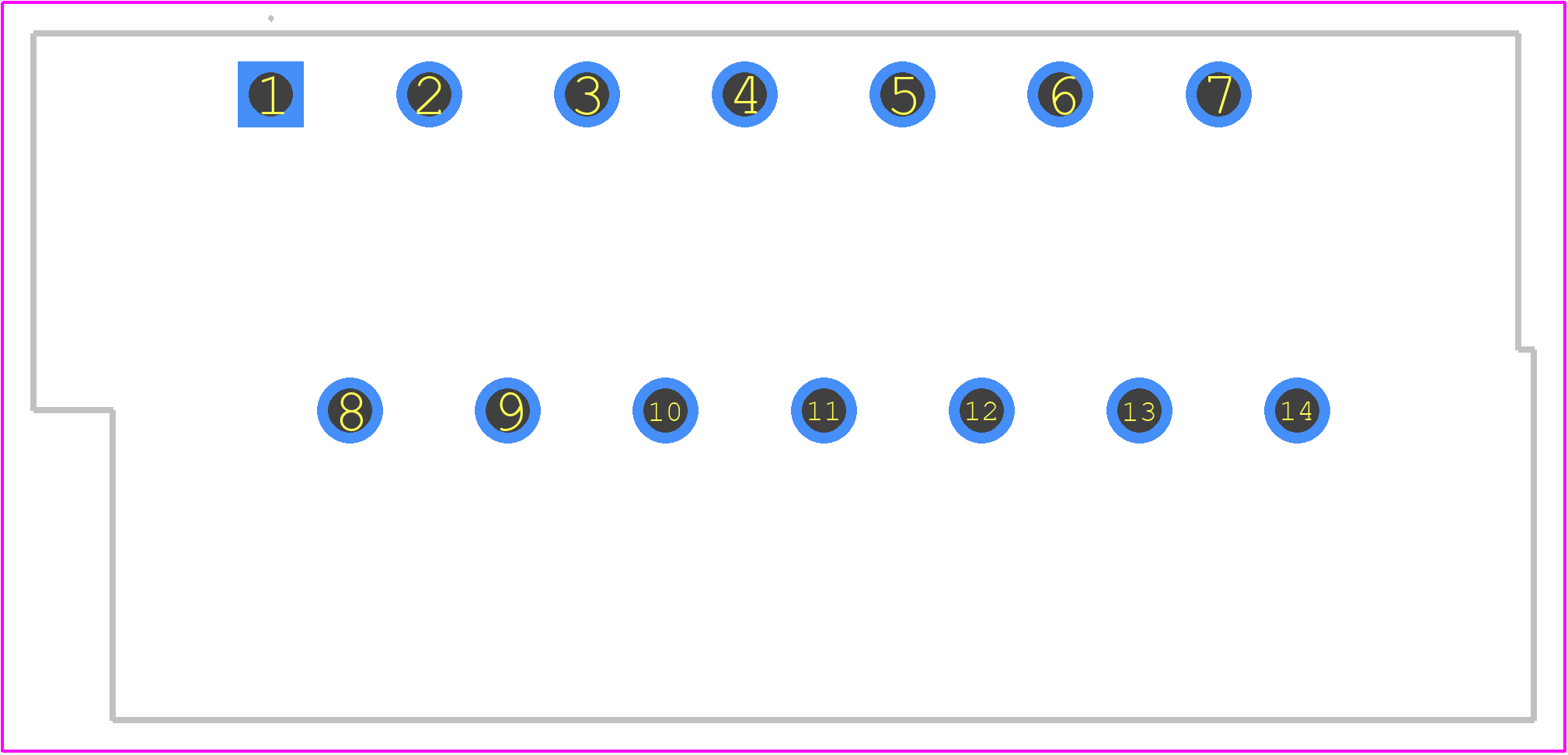 1842416 - Phoenix Contact PCB footprint - Other - Other - 1842416-1