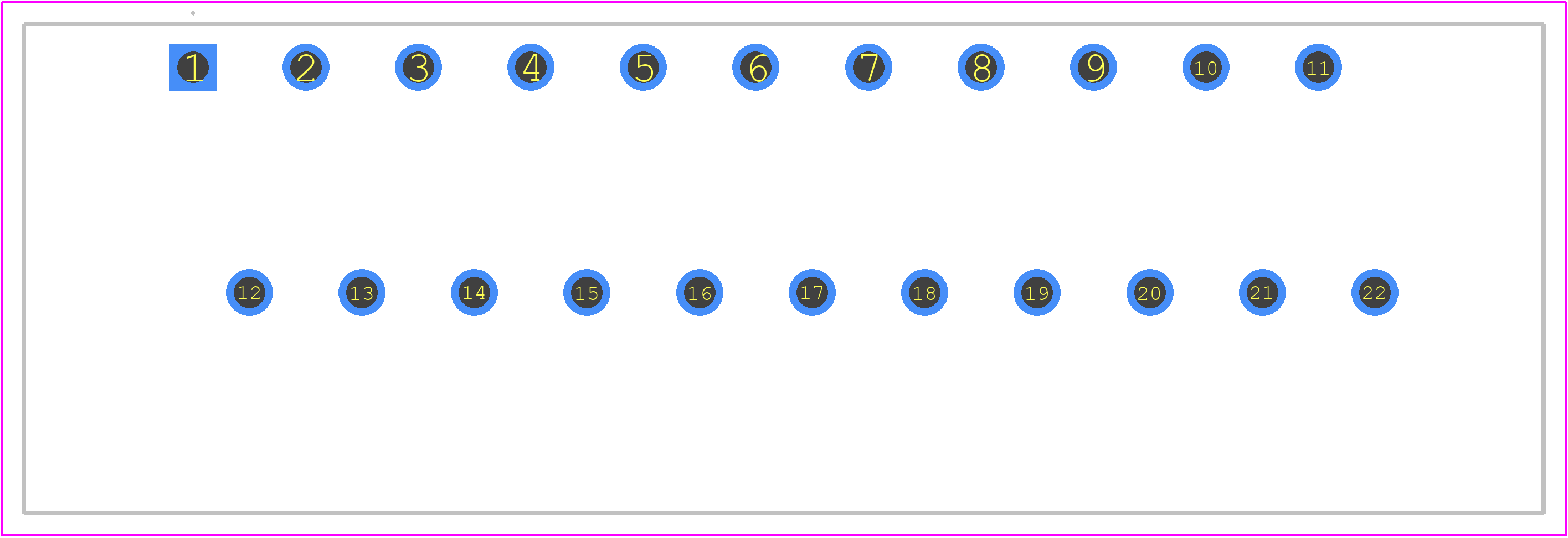 1842458 - Phoenix Contact PCB footprint - Other - Other - 1842458-1