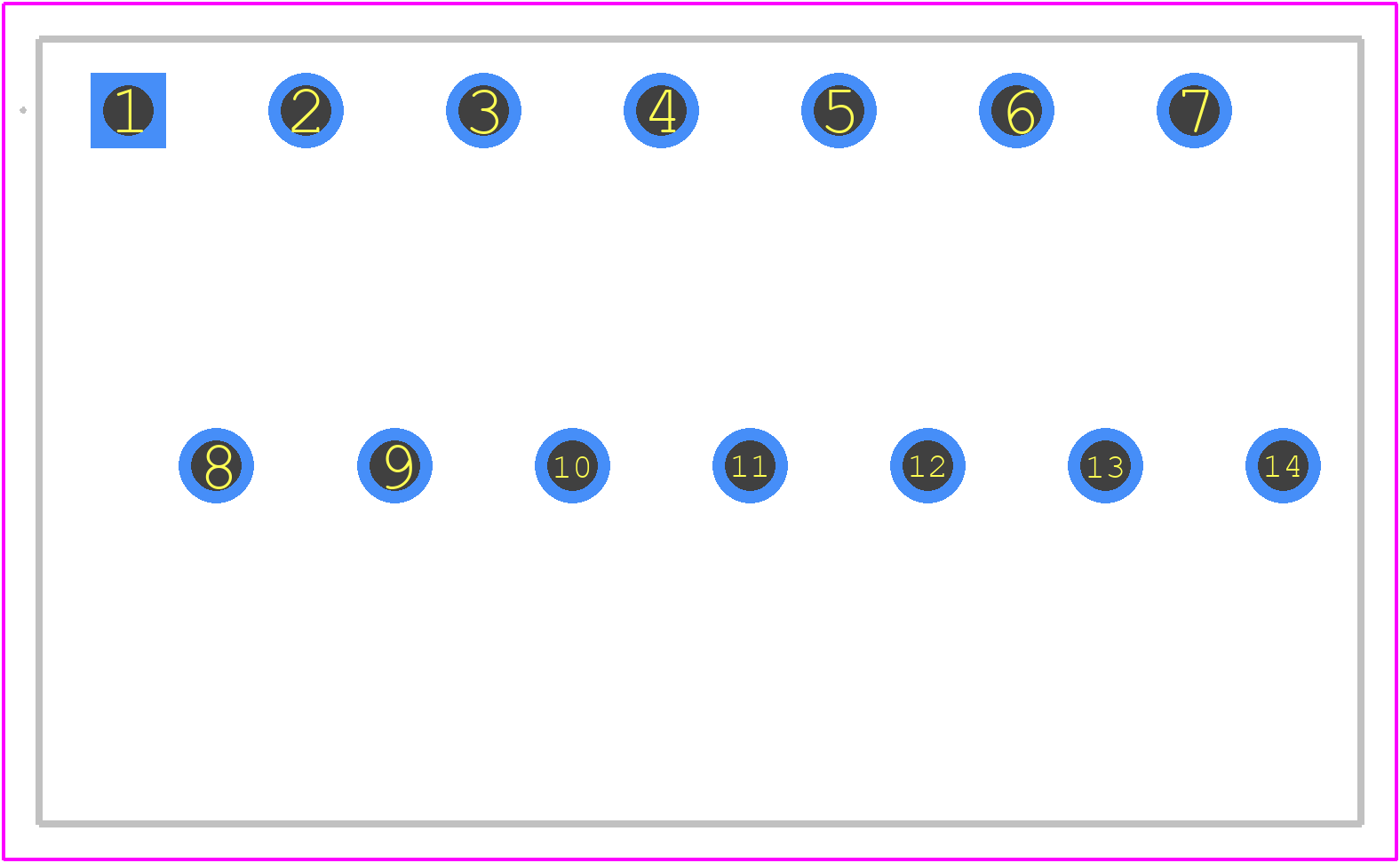 1846742 - Phoenix Contact PCB footprint - Other - Other - 1846742-2