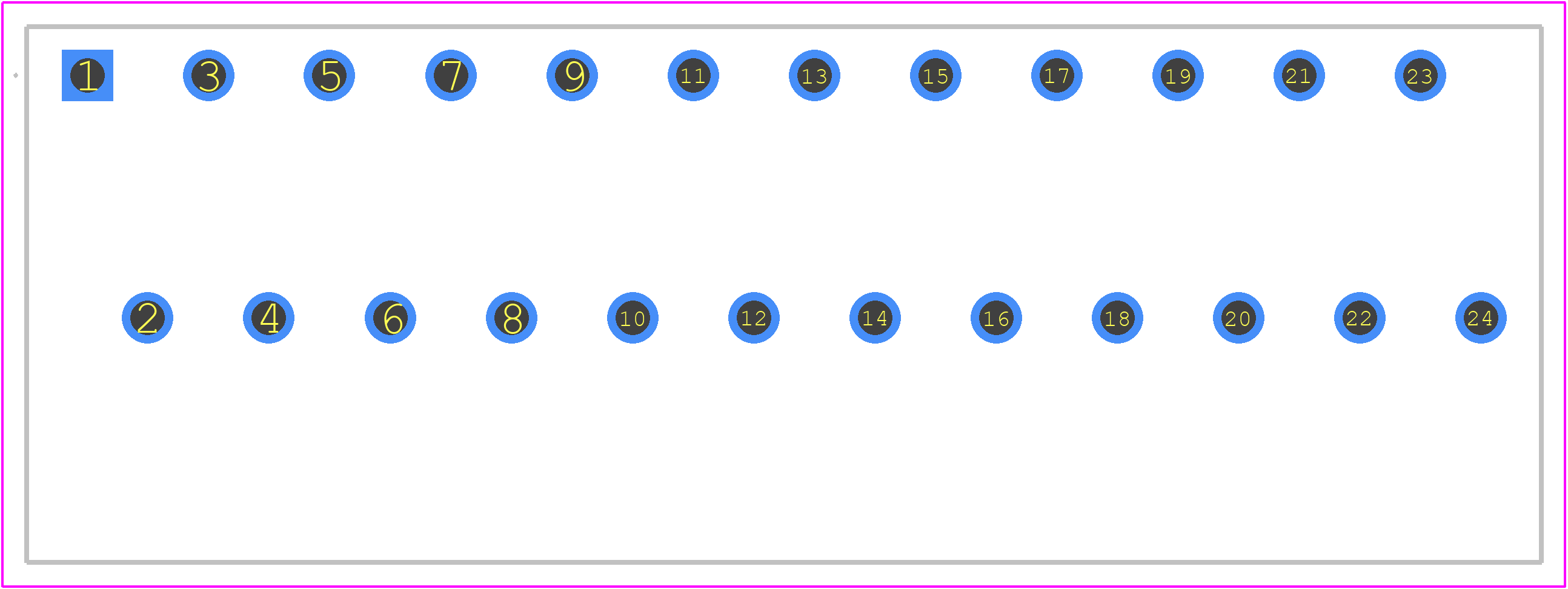 1846797 - Phoenix Contact PCB footprint - Other - Other - 1846797-1