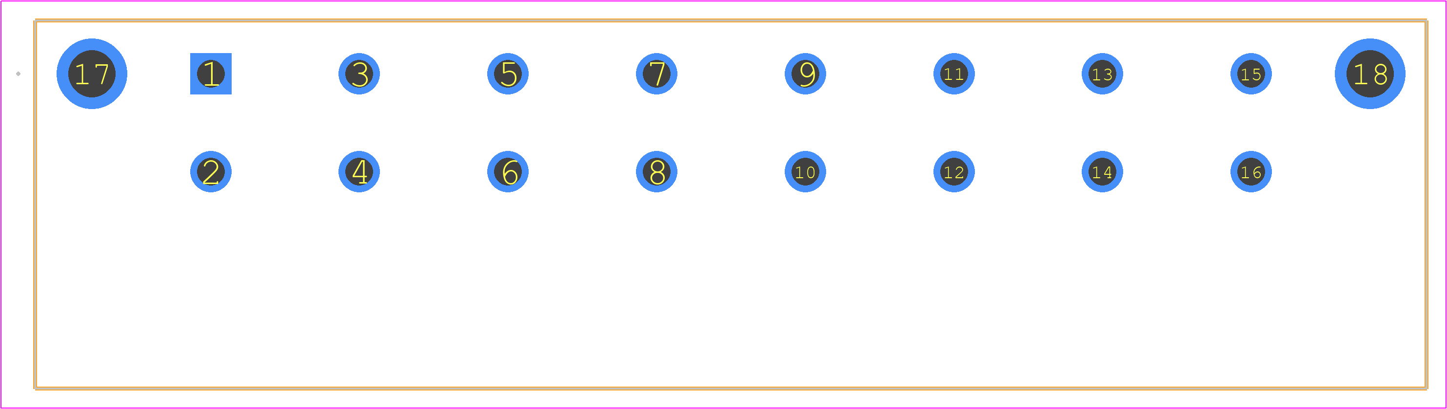 1859043 - Phoenix Contact PCB footprint - Other - Other - 1859043