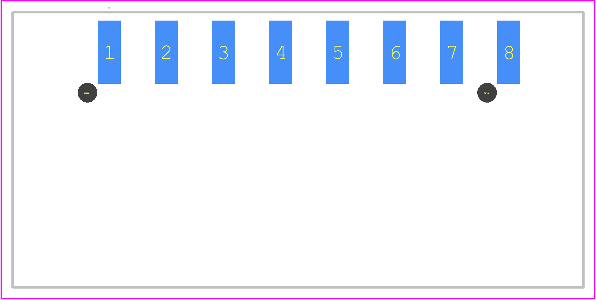 1883103 - Phoenix Contact PCB footprint - Other - Other - 1883103-1