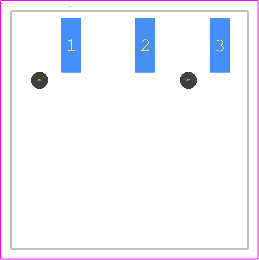 1883158 - Phoenix Contact PCB footprint - Other - Other - 1883158-2