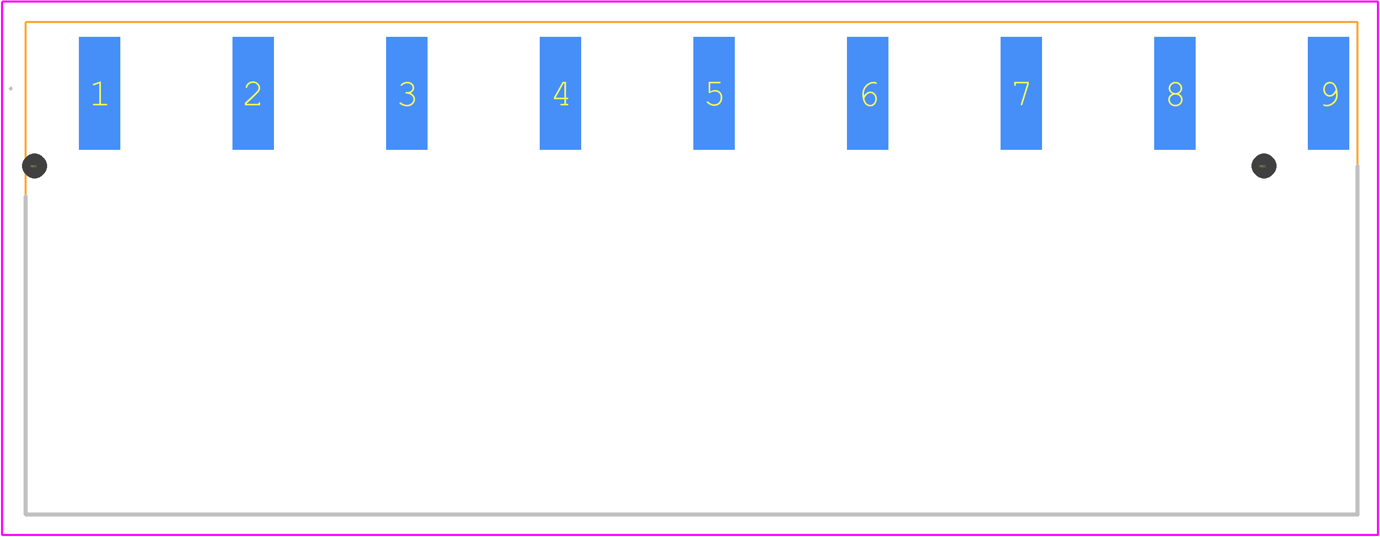 1883213 - Phoenix Contact PCB footprint - Other - Other - 1883213-3