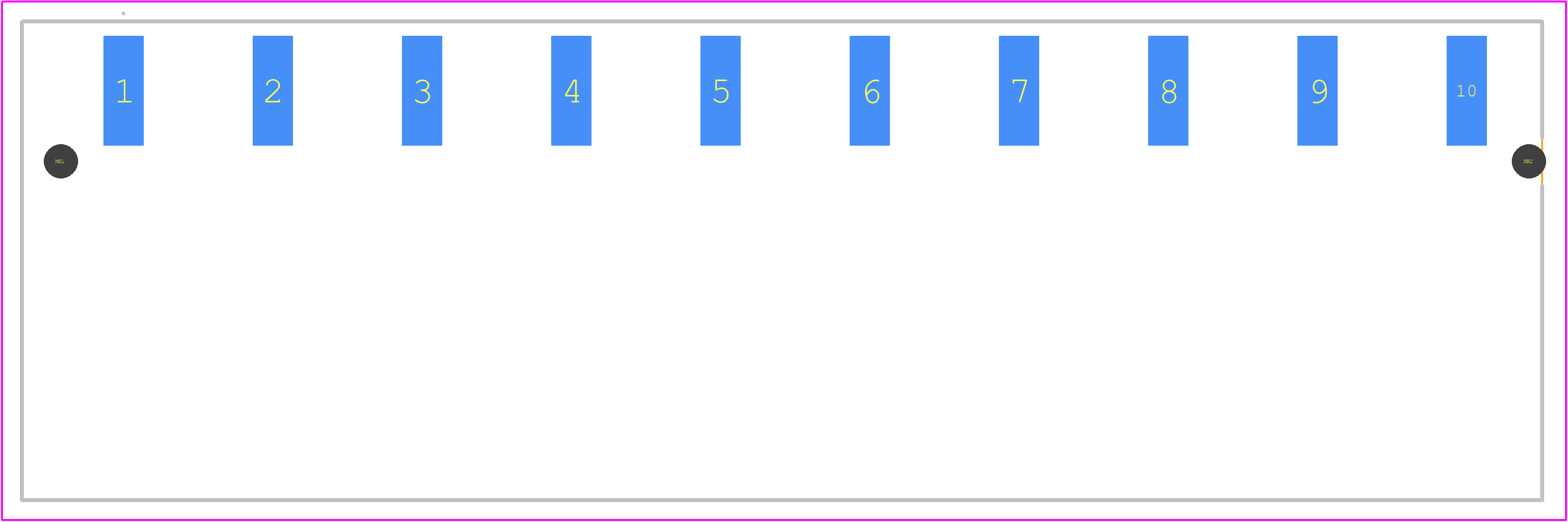 1883226 - Phoenix Contact PCB footprint - Other - Other - 1883226-4