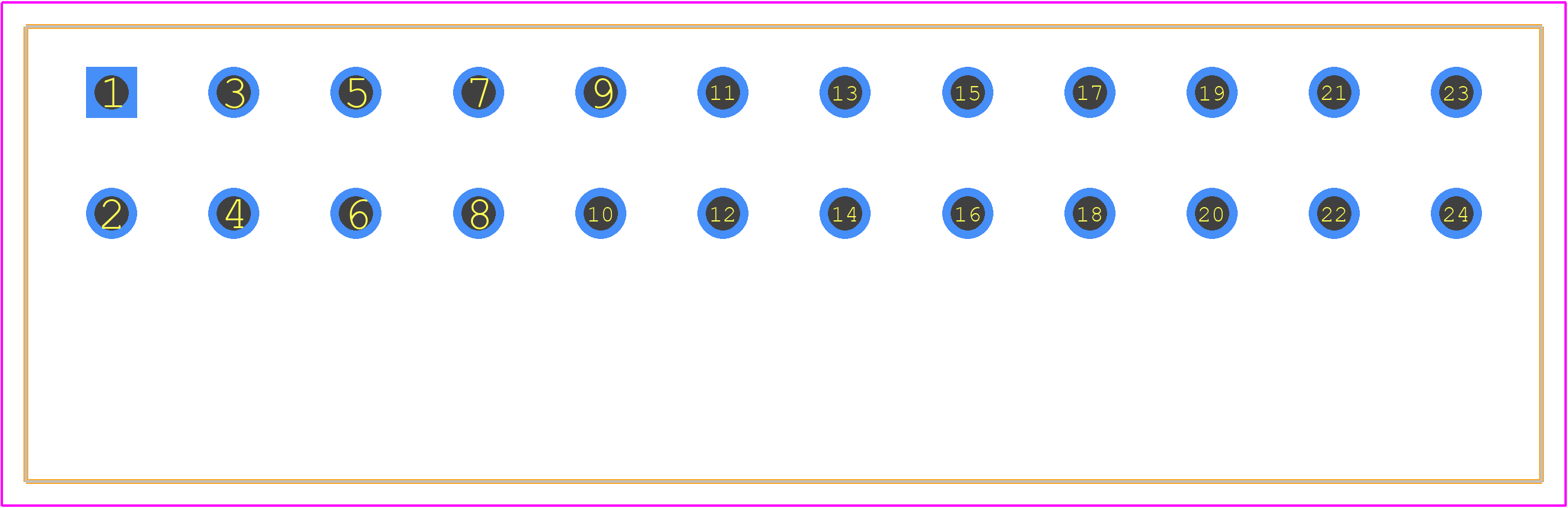 1943412 - Phoenix Contact PCB footprint - Other - Other - 1943412-2