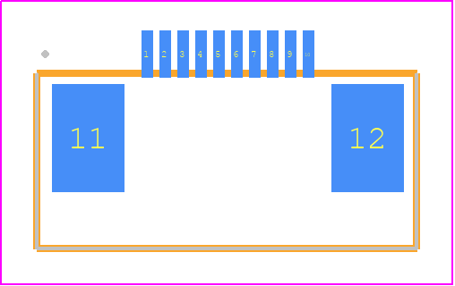 X05B20L10T - XKB Connectivity PCB footprint - Other - Other - X05B20Y10T