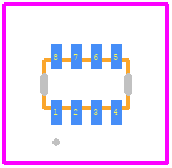 MP2333HGTL-P - Monolithic Power Systems (MPS) PCB footprint - Other - Other - SOT583 (1.6mmx2.1mm) 
