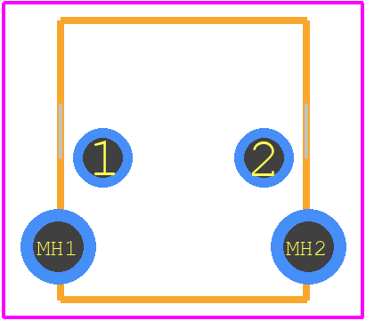 1571610-2 - TE Connectivity PCB footprint - Other - Other - 1571610-2-1