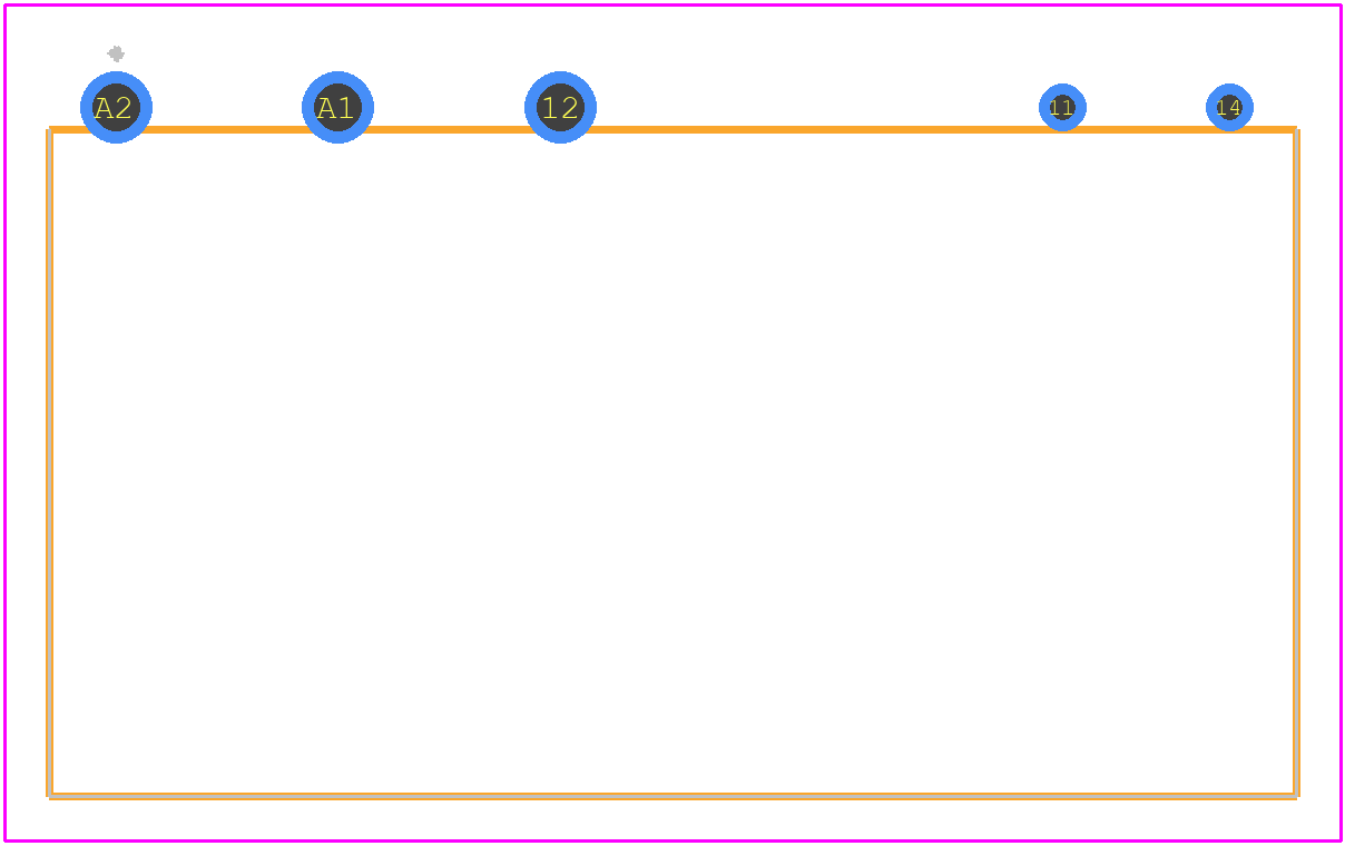34.51.7.005.0019 - FINDER PCB footprint - Other - Other - 34.51.7.005.0019-1