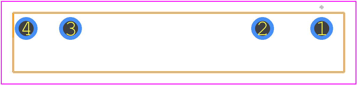 34.81.7.005.9024 - FINDER PCB footprint - Other - Other - 34.81.7.005.9024-3