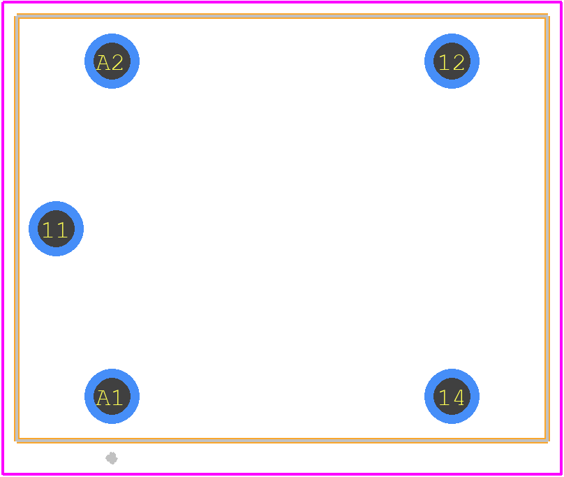 36.11.9.048.4011 - FINDER PCB footprint - Other - Other - 36.11.9.048.4011-2