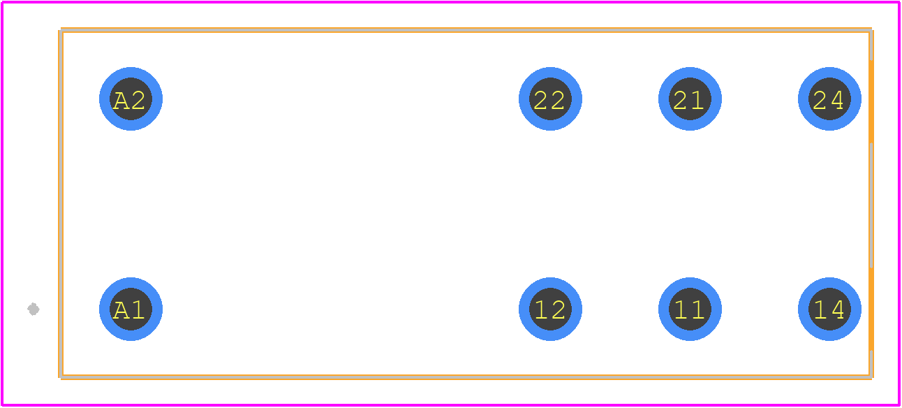 50.12.9.024.5000 - FINDER PCB footprint - Other - Other - 50.12.9.024.5000-3
