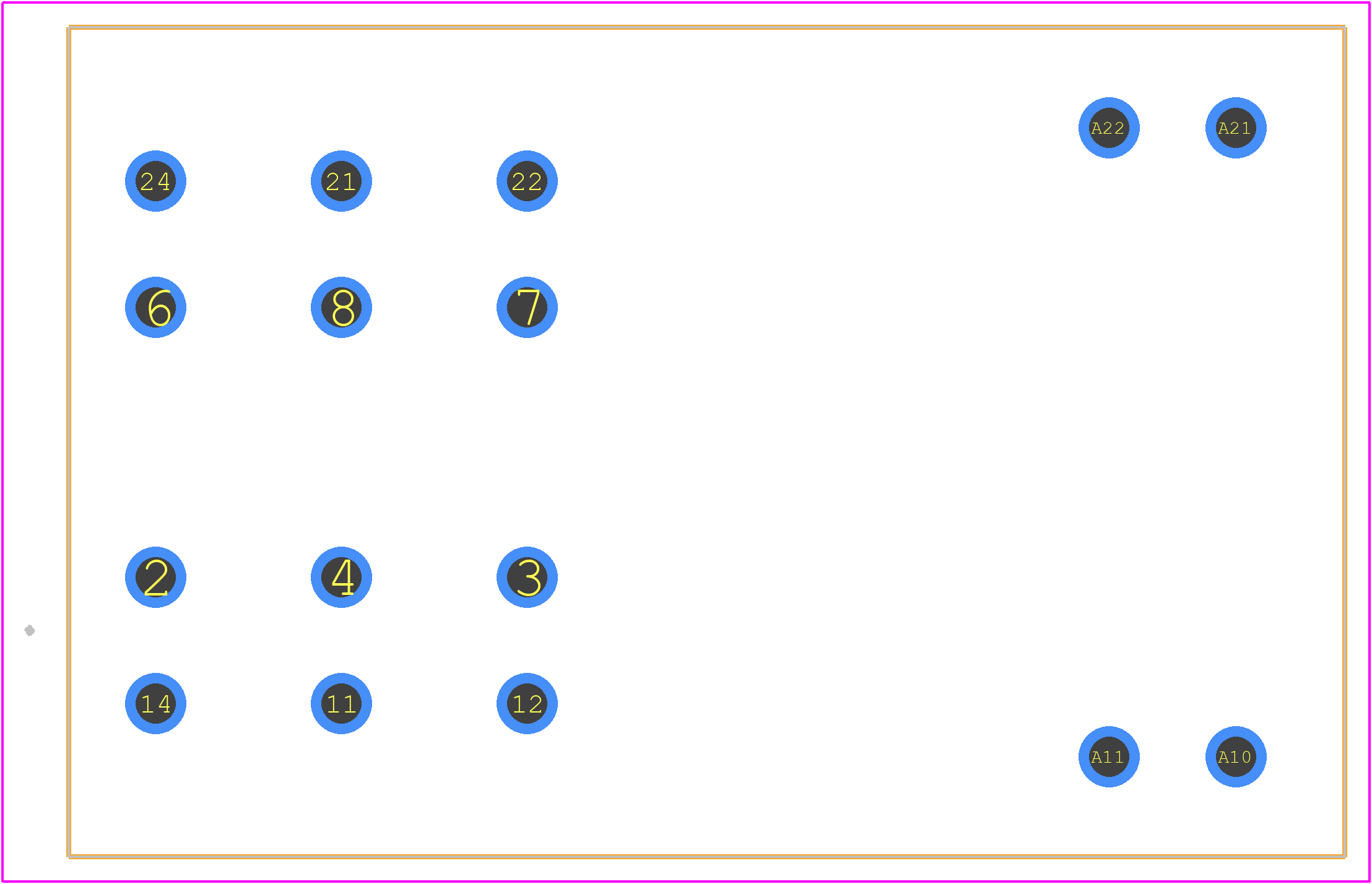 66.22.8.230.0000 - FINDER PCB footprint - Other - Other - 66.22.8.230.0000-3