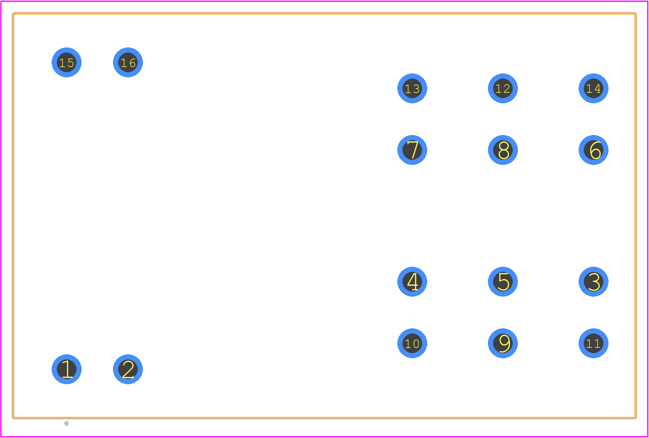 66.22.9.024.0600S - FINDER PCB footprint - Other - Other - 66.22_2019