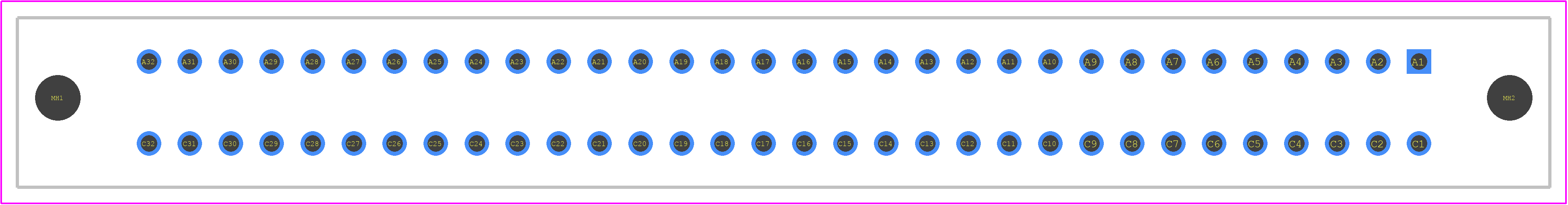 09032646855 - HARTING PCB footprint - Other - Other - 09032646855-10