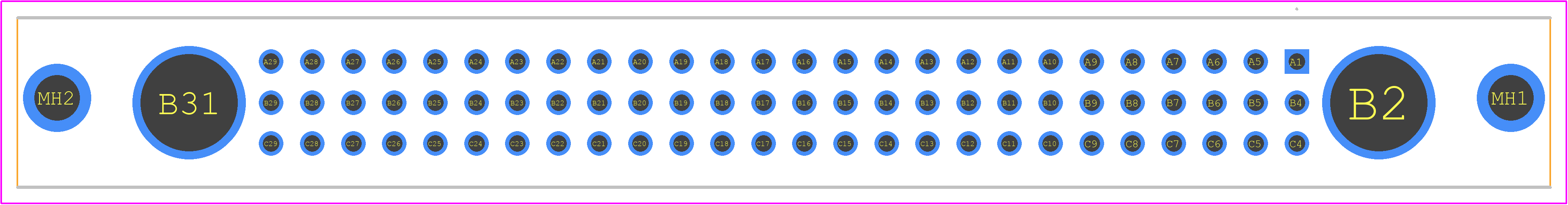 09032786804 - HARTING PCB footprint - Other - Other - 09032786804