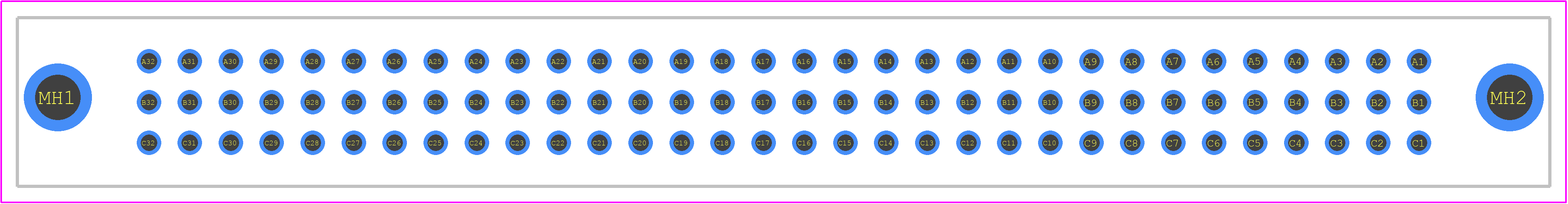 09034966825 - HARTING PCB footprint - Other - Other - 09034966825-10