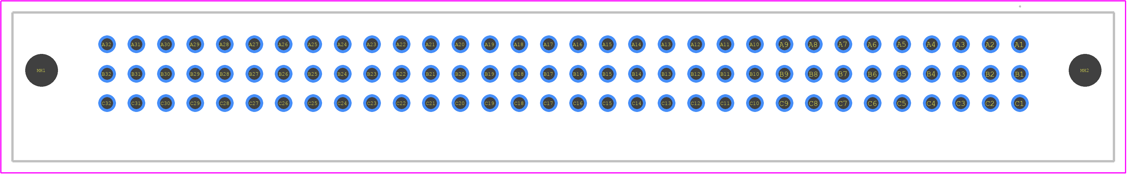 09037966421 - HARTING PCB footprint - Other - Other - 09037966421-11