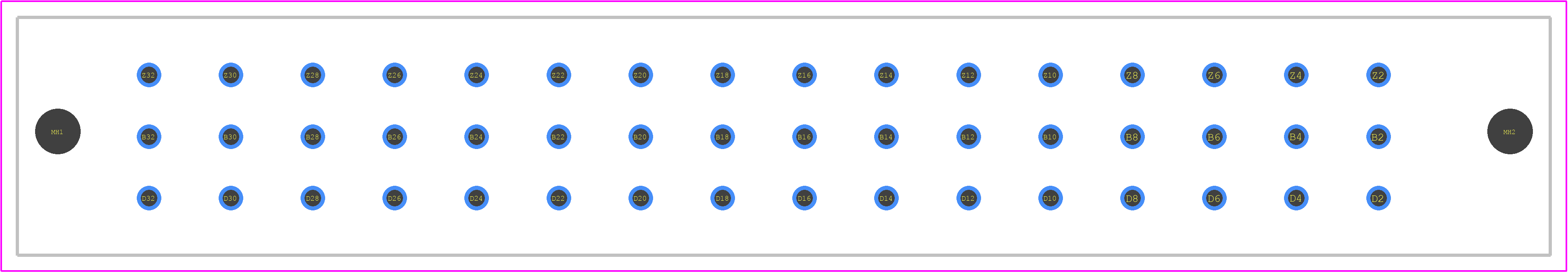 09062482832222 - HARTING PCB footprint - Other - Other - 09062482832222-16
