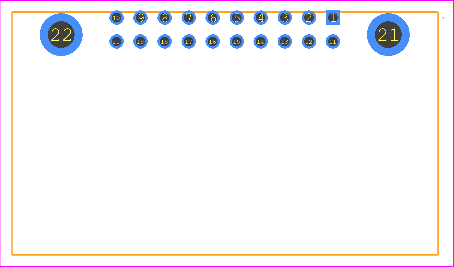 09185205901 - HARTING PCB footprint - Other - Other - 0918520YY01