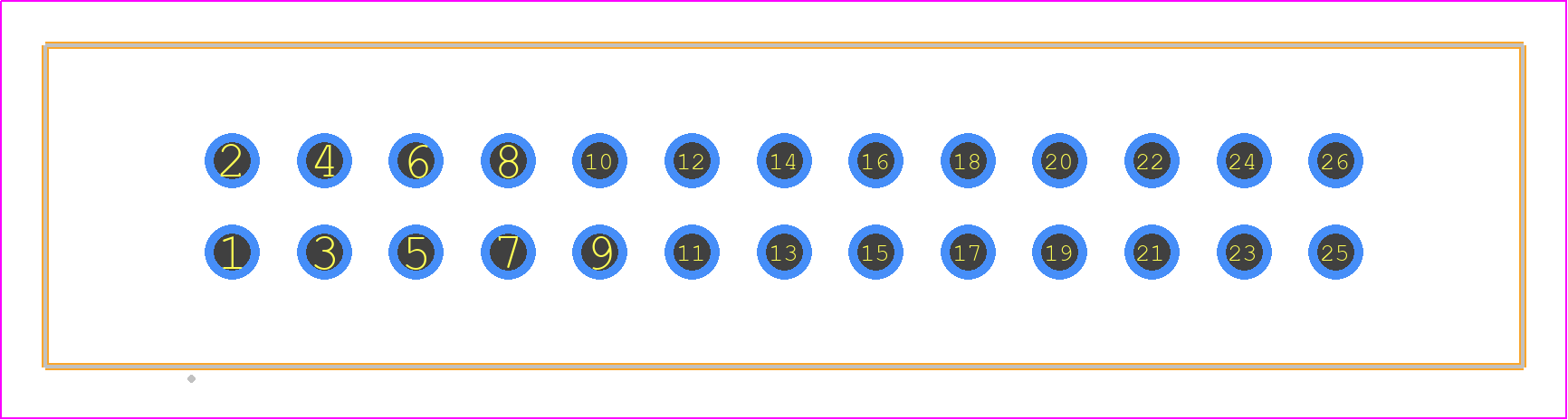 09185266324 - HARTING PCB footprint - Other - Other - 09185266324
