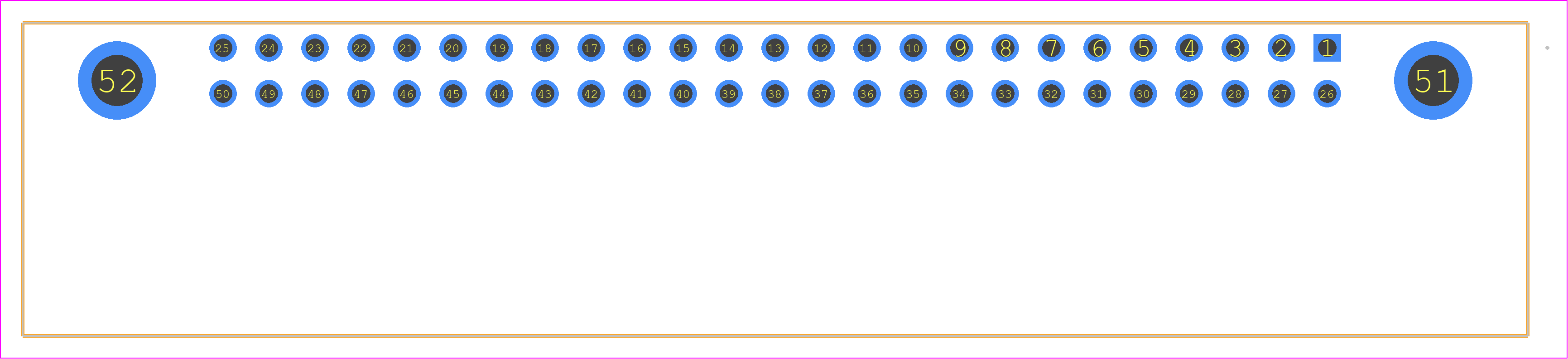 09185506923 - HARTING PCB footprint - Other - Other - 09185506923