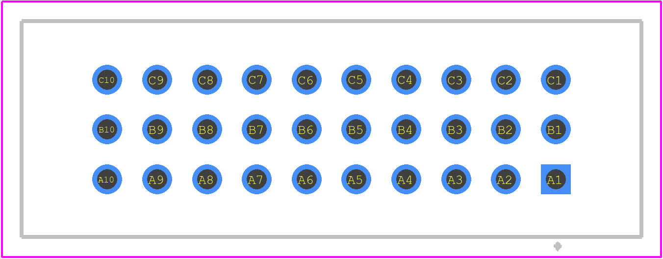 09251306572 - HARTING PCB footprint - Other - Other - 09251306572-4