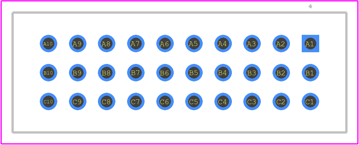 09252306870 - HARTING PCB footprint - Other - Other - 09252306870-2