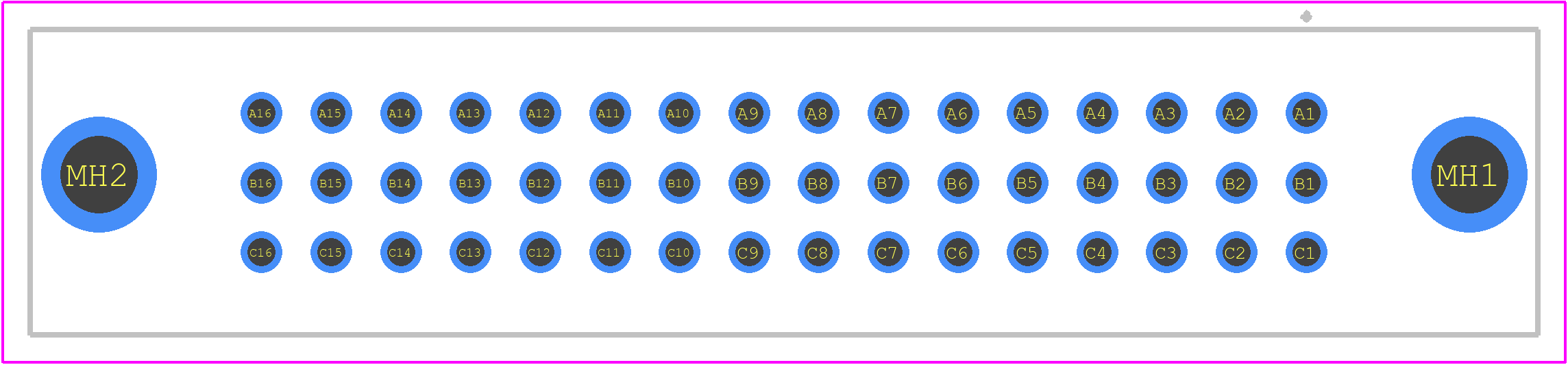 09281486904 - HARTING PCB footprint - Other - Other - 09281486904