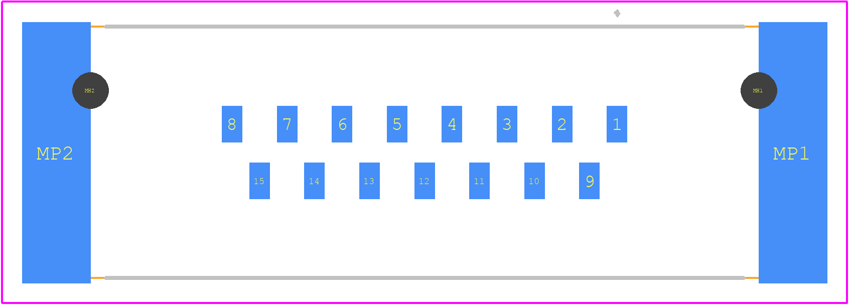 09552156611741 - HARTING PCB footprint - Other - Other - 09552156611741