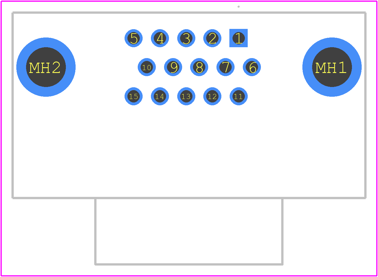 09561527612 - HARTING PCB footprint - Other - Other - 09561527612-24