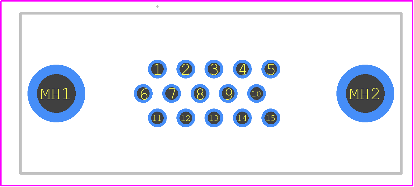 09561617712 - HARTING PCB footprint - Other - Other - 09561617712-1