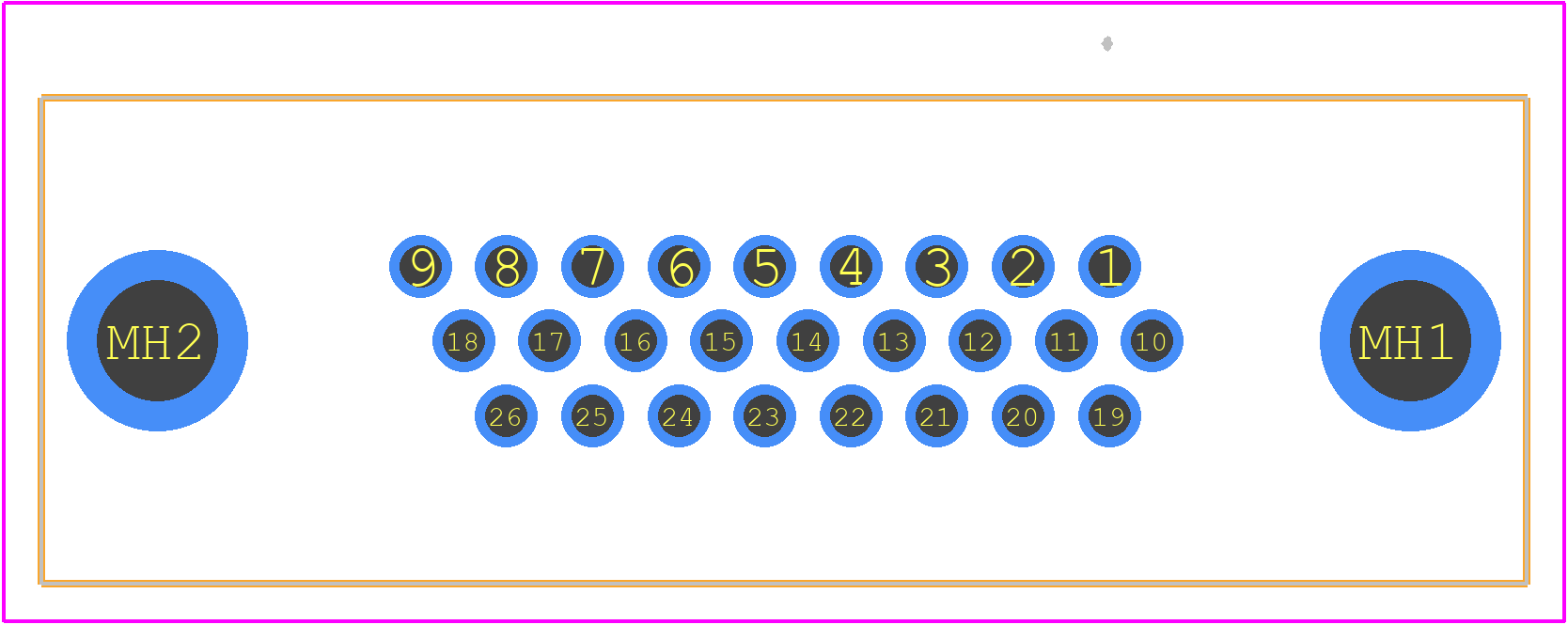 09562517512 - HARTING PCB footprint - Other - Other - 09562517512-1