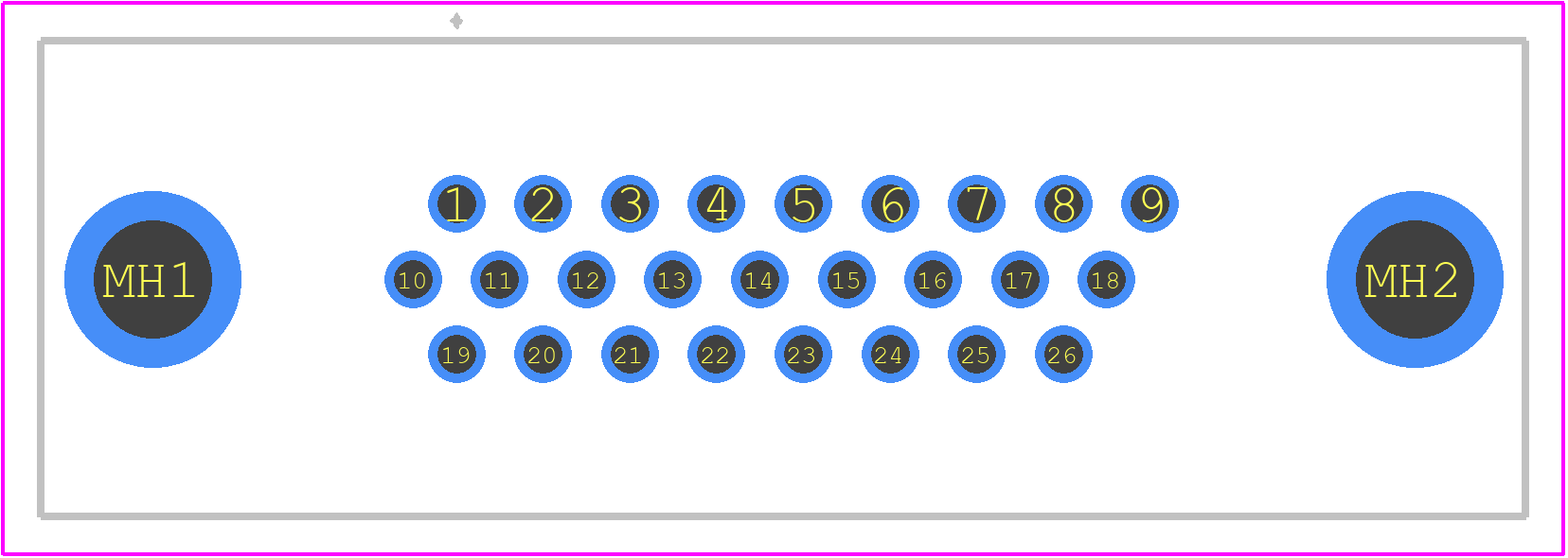 09562617712 - HARTING PCB footprint - Other - Other - 09562617712-1