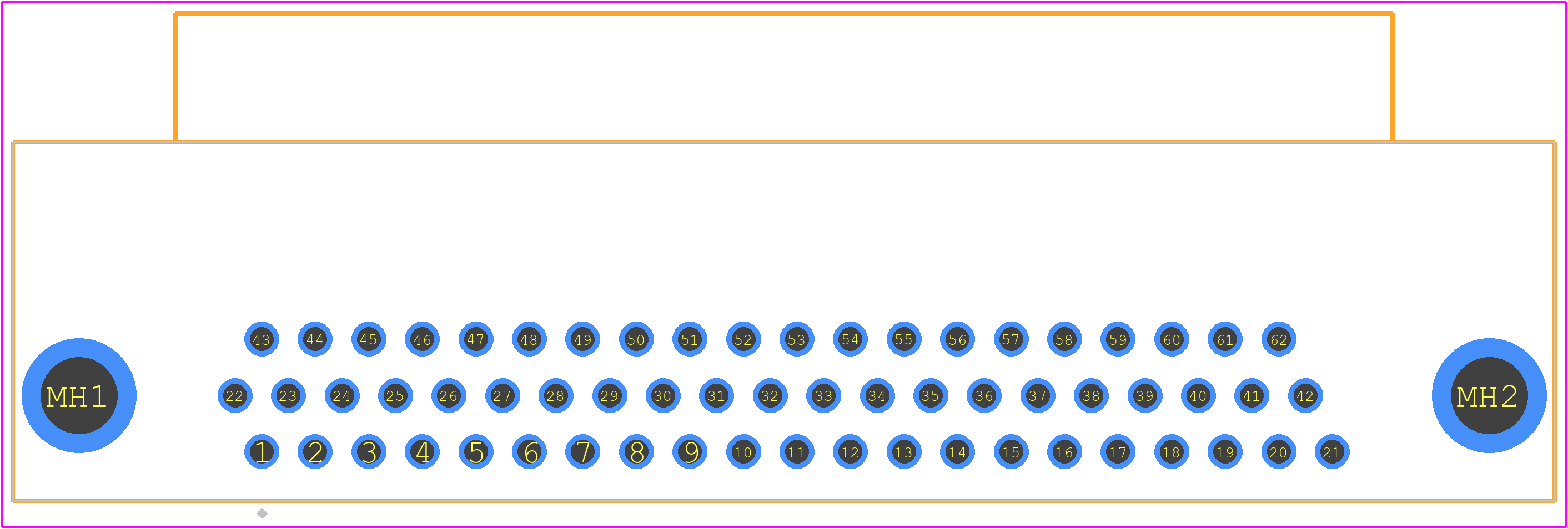 09564527613 - HARTING PCB footprint - Other - Other - 09564527613-1