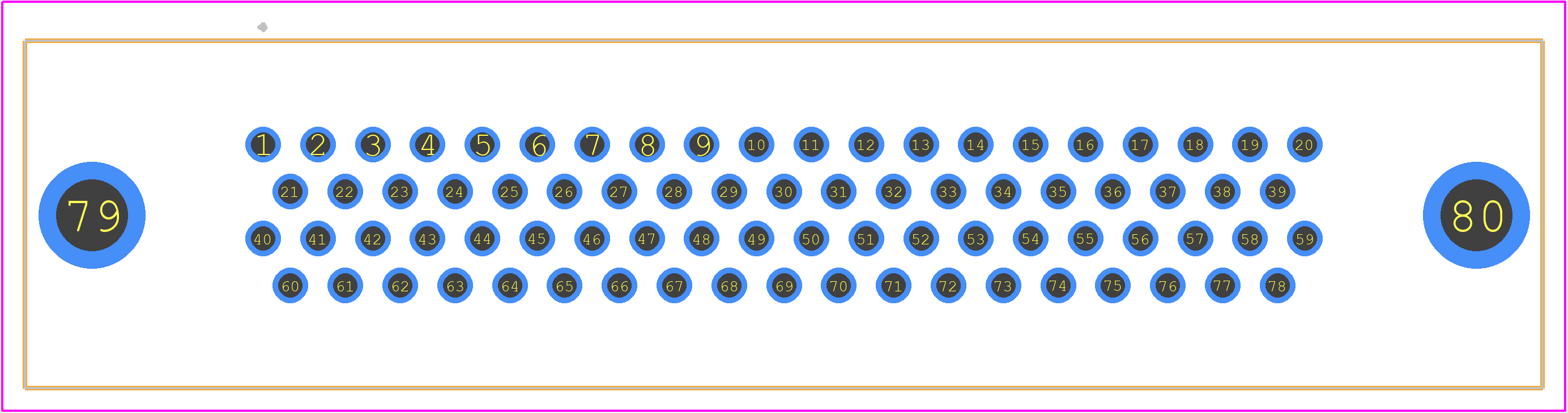 09565617700 - HARTING PCB footprint - Other - Other - 09565617700