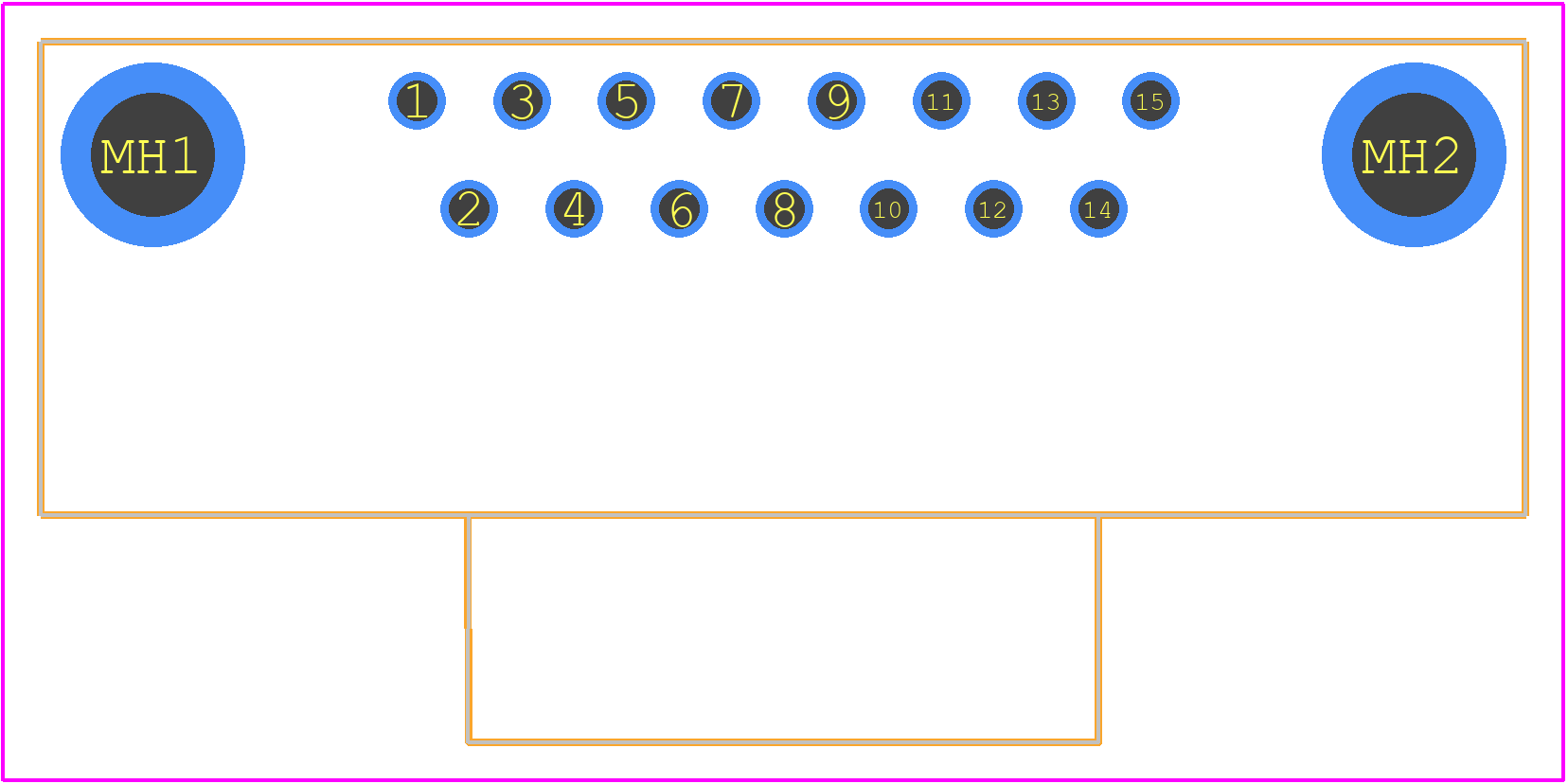 09642237802 - HARTING PCB footprint - Other - Other - 09642237802-1