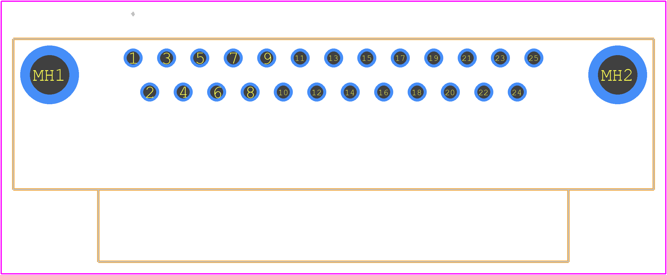 09643237802 - HARTING PCB footprint - Other - Other - 09643237802-3