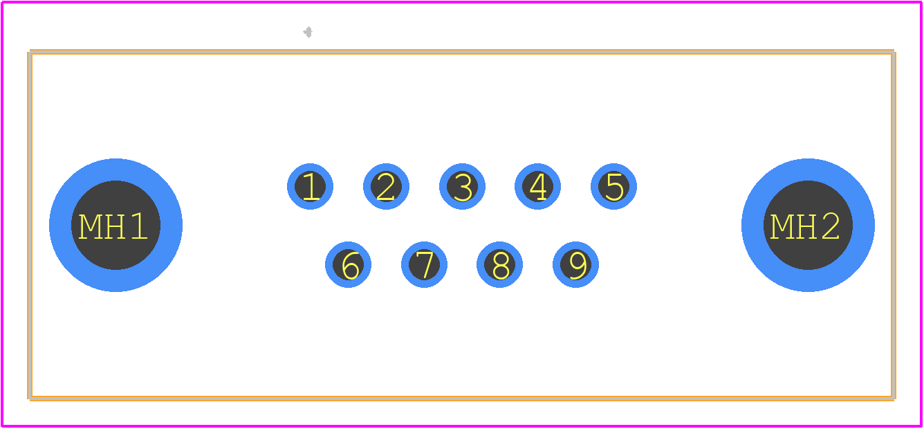09651696713 - HARTING PCB footprint - Other - Other - 09651696713-5