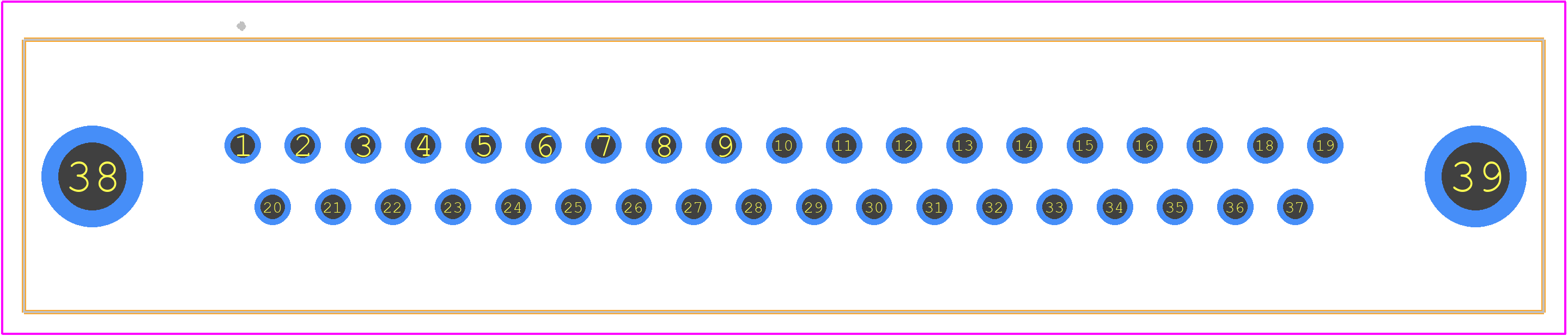 09654697711 - HARTING PCB footprint - Other - Other - 09654697711