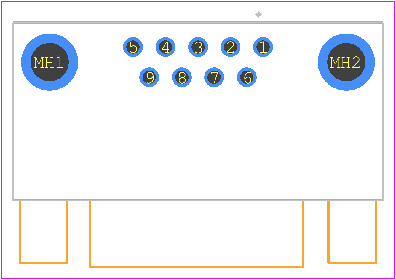 09661526613 - HARTING PCB footprint - Other - Other - 09661526613-3