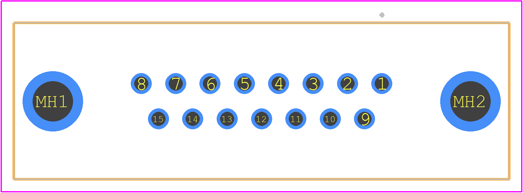 09662516512 - HARTING PCB footprint - Other - Other - 09662516512-2