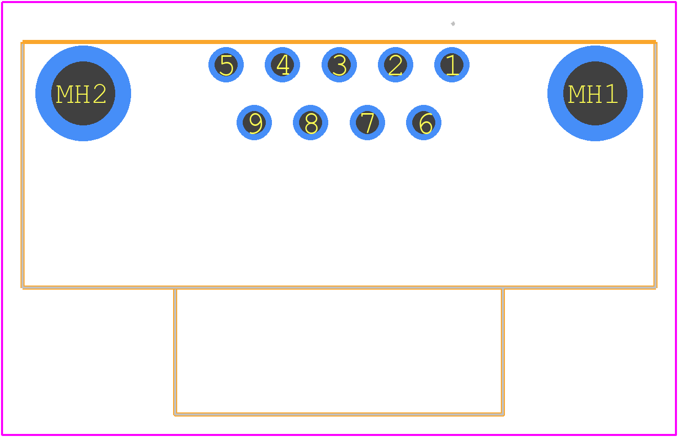 09681537612 - HARTING PCB footprint - Other - Other - 09681537612-1