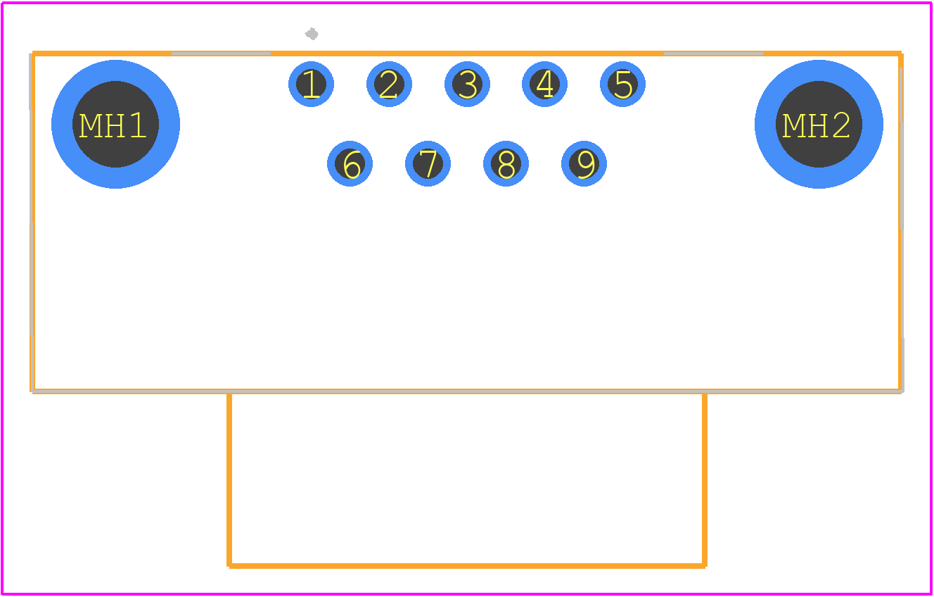 09681637812 - HARTING PCB footprint - Other - Other - 09681637812-3