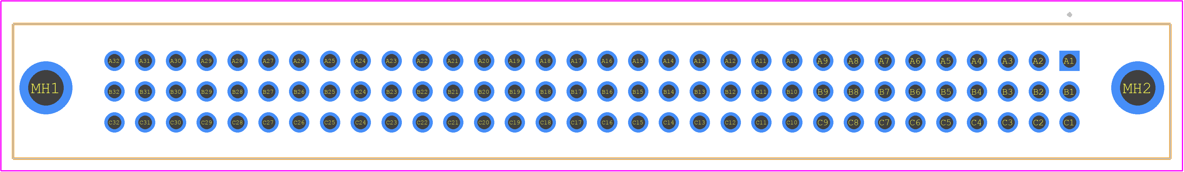 09731962902 - HARTING PCB footprint - Other - Other - 09731962902-3