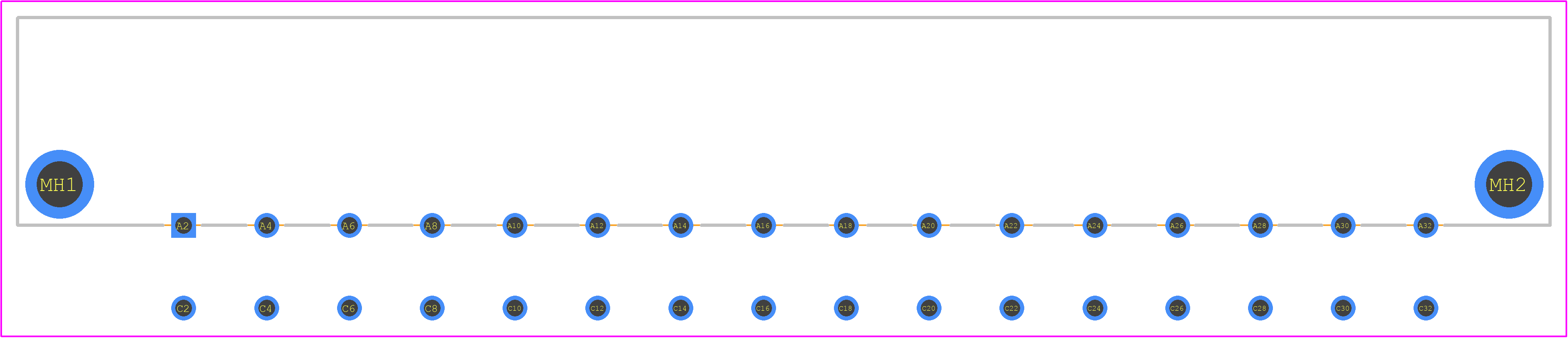 09732326801 - HARTING PCB footprint - Other - Other - 09732326801-2